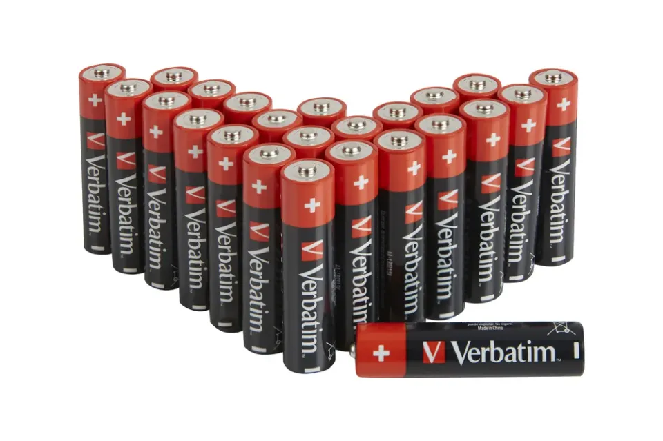 VERBATIM Alkalická Baterie AA 24 Pack / LR6