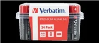 VERBATIM Alkalická Baterie AA 24 Pack / LR6