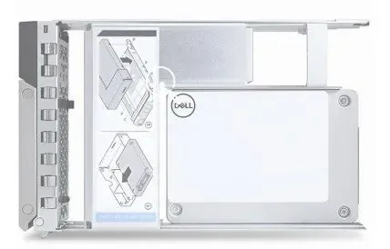 DELL 480GB SSD SATA ISE RI 6Gbps 512e 2.5in with 3.5in HYB CARR CK, T360, T560, R360,R450,R550, R660, R760, Rxx5...