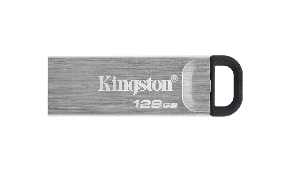 KINGSTON DataTraveler KYSON 128GB black USB3.2 Gen1 flash drive