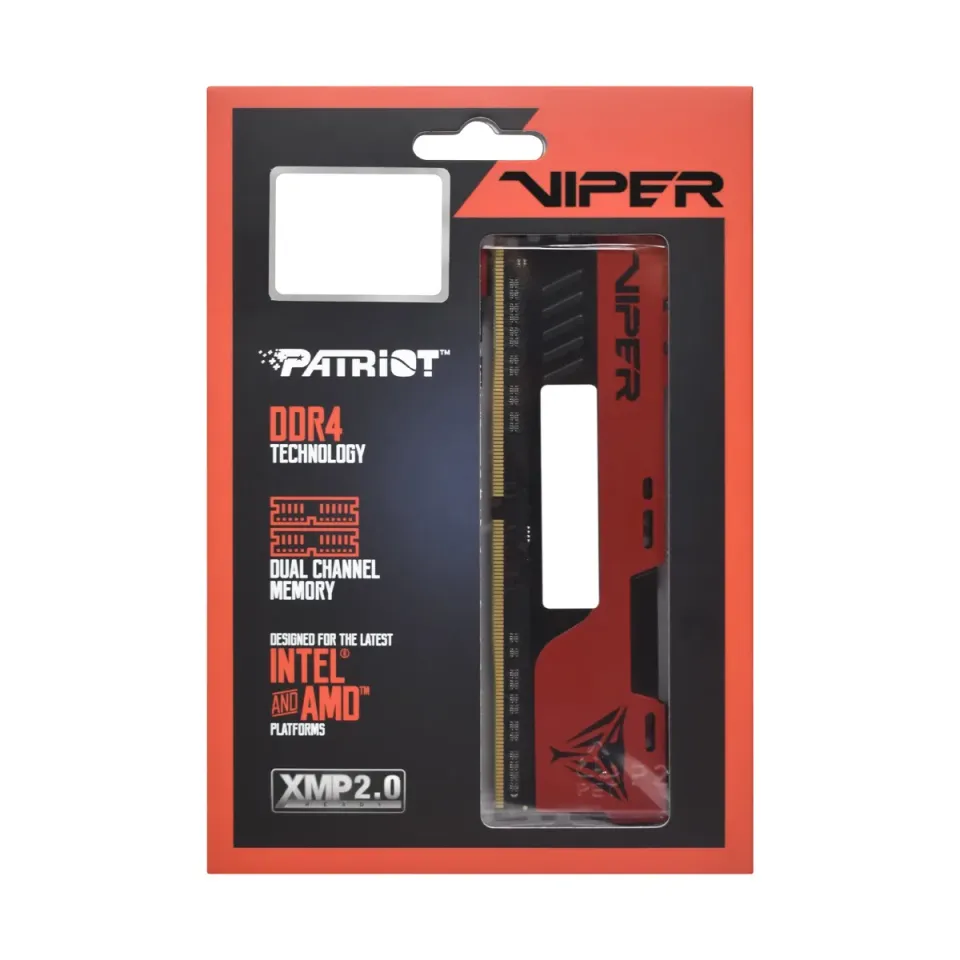 Patriot Viper Elite II/DDR4/32GB/3200MHz/CL18/2x16GB/Red