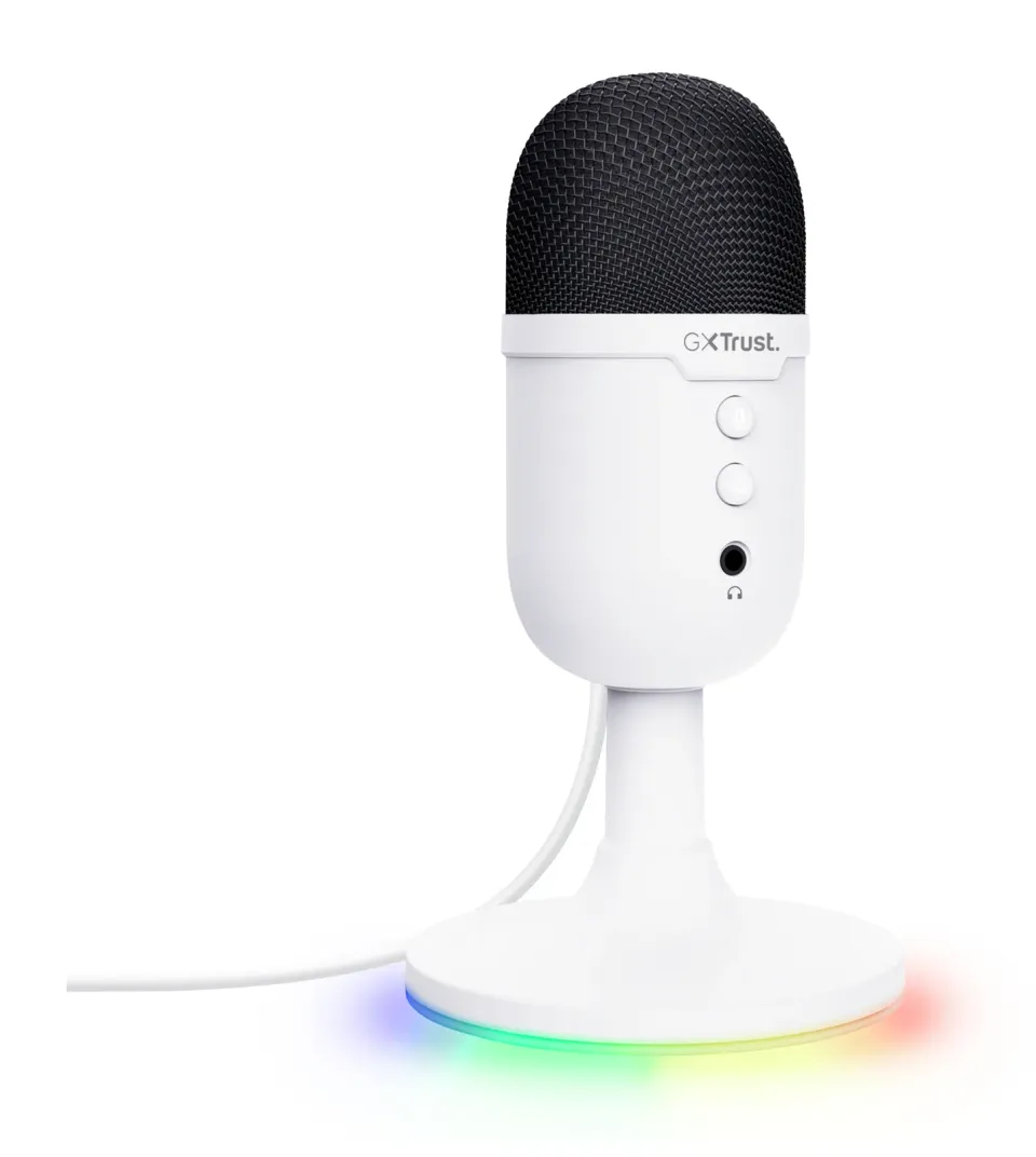 TRUST mikrofon GXT234W YUNIX USB MICROPHONE WHITE