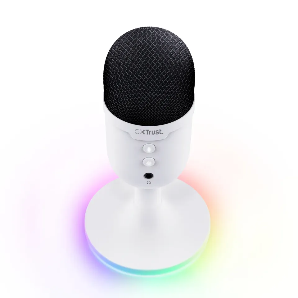 TRUST mikrofon GXT234W YUNIX USB MICROPHONE WHITE