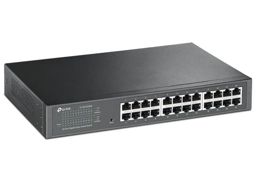 TP-LINK TL-SG1024DE GBit Easy Smart switch 24port , 24x 10/100/1000 Mbs, 24port desktop