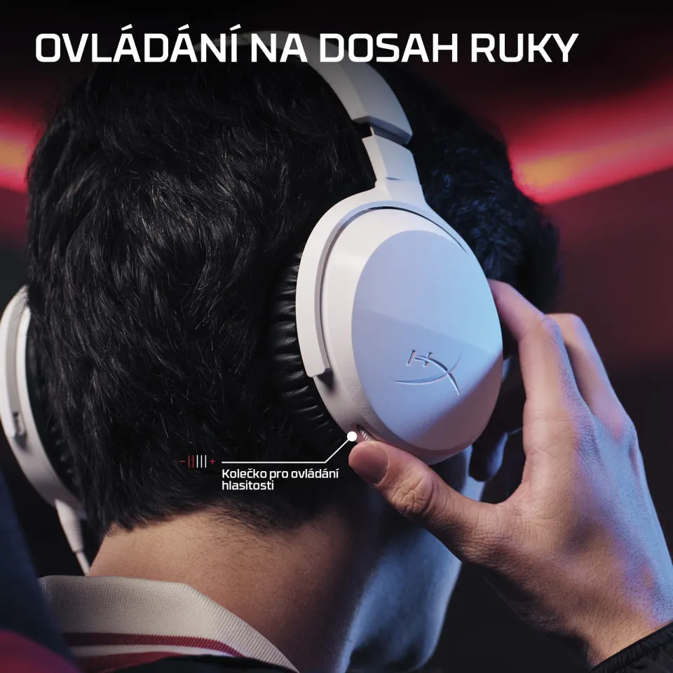 Cloud Stinger 3 – Wired Gaming Headset White