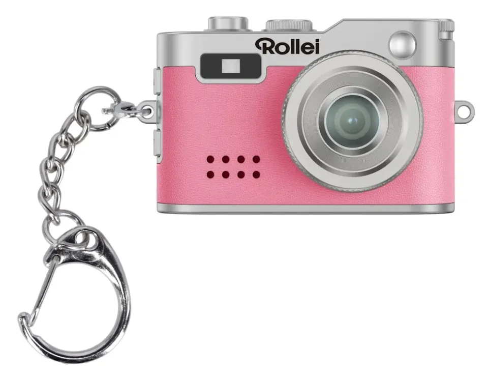 Rollei Mini Digitalkamera/ 2 MPix/ 0,96" LCD/ 1080p video/ Růžová