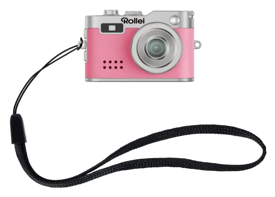Rollei Mini Digitalkamera/ 2 MPix/ 0,96" LCD/ 1080p video/ Růžová