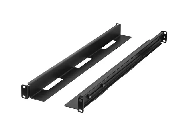 LANBERG SADA KOLEJNIC PRO MONTÁŽ DO RACKU 19" POSUVNÁ 650-1090 MM ČERNÁ