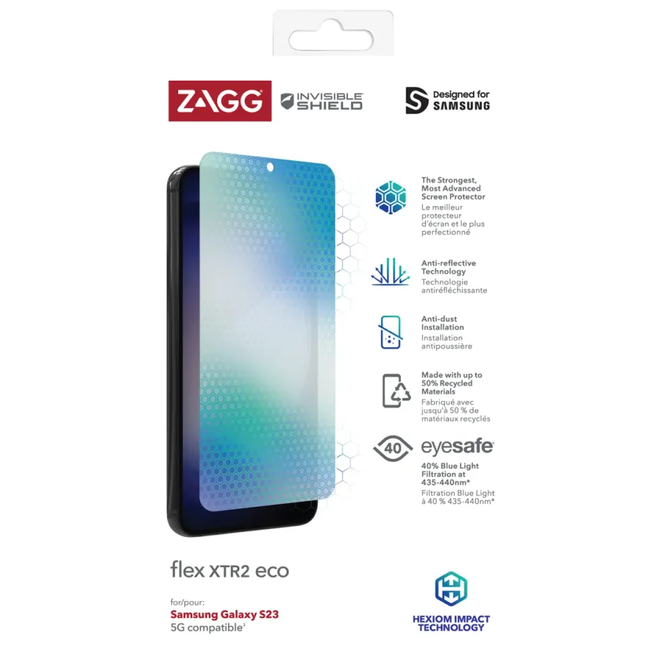 ZAGG Invisible Shield Flex XTR2 ECO hybridní sklo Samsung Galaxy S23