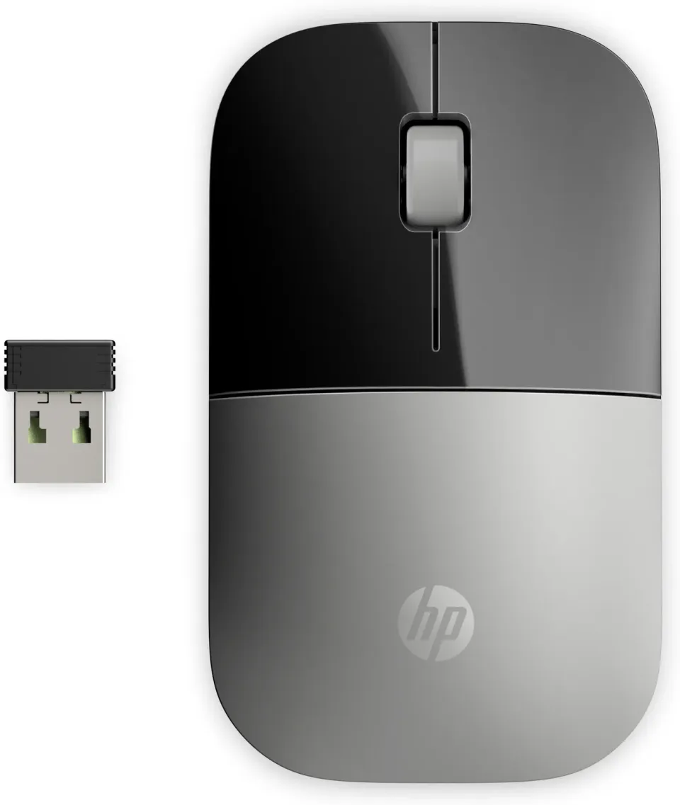 HP myš HP Z3700 bezdrátová stříbrná (HP Z3700 Wireless Mouse - Silver)