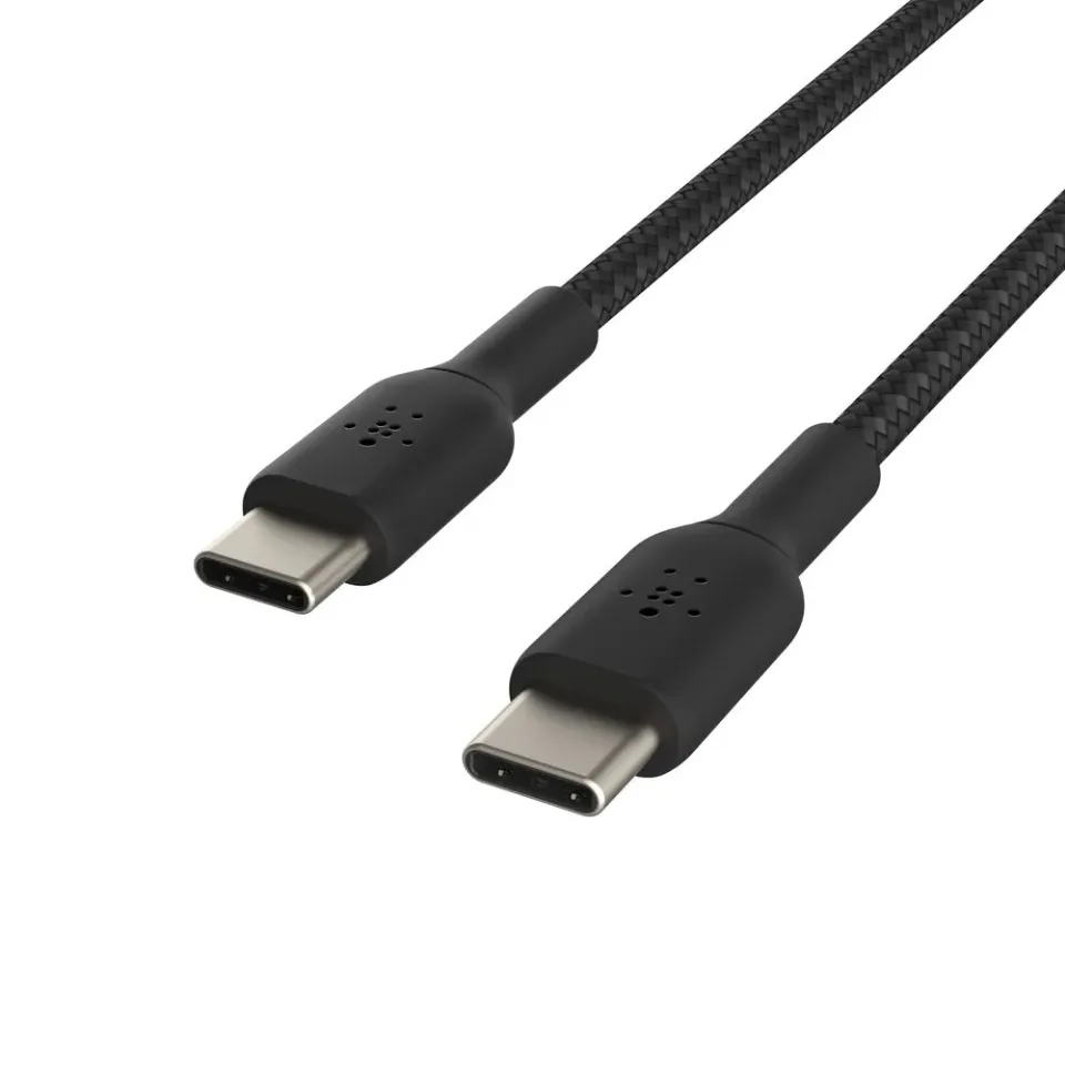 Belkin BOOST CHARGE USB-C/USB-C kabel, 2m, černý - odolný
