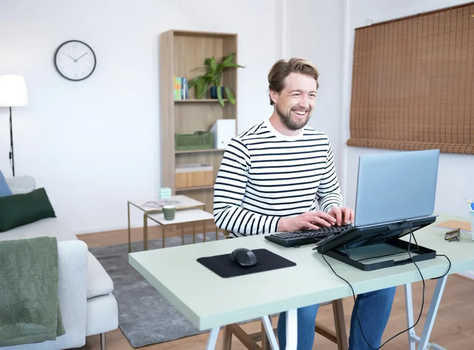 TRUST stojan na notebook Exto Laptop Cooling Stand Eco, šedá