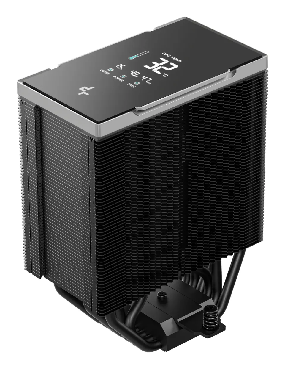 DEEPCOOL CPU Chladič AK700 G2 DIGITAL NYX, 1x120, LGA1851, AM5, černá