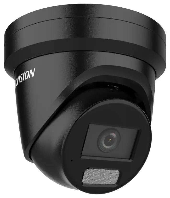 Hikvision DS-2CD2386G2H-IU(2.8mm)(eF)/BLACK - 8MPix IP Turret AcuSense kamera; IR 30m, mikrofon, IP67, černá