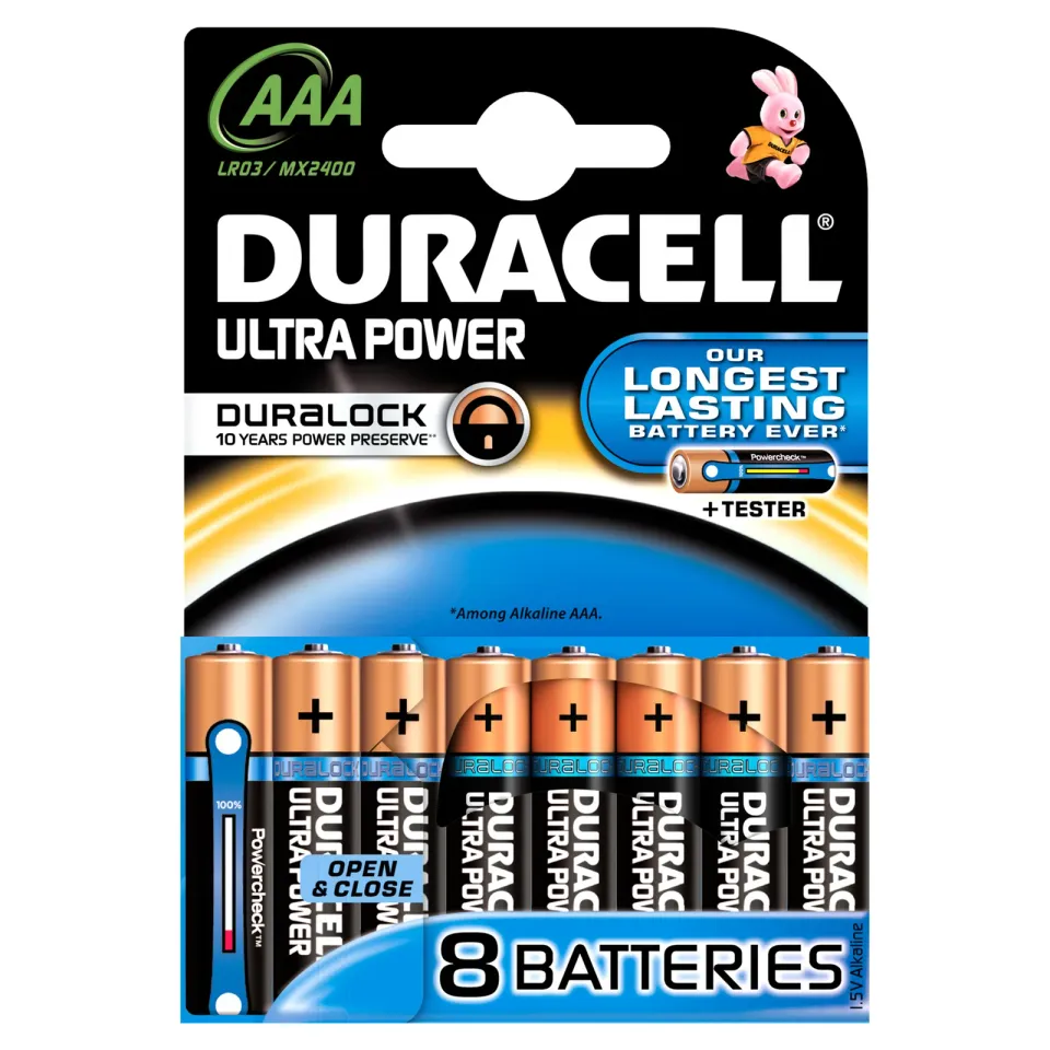 Duracell Basic alkalická baterie 8 ks (AAA)