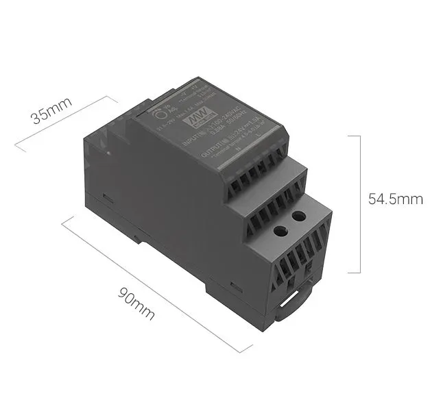EZVIZ napájecí transformátor určený pro videozvonek EZVIZ/ 24V DC/ 36W/ černý
