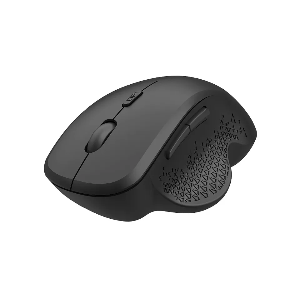 C-TECH myš WLM-14BK Dual mode, bezdrátová, ergo, BT5.0 + 2,4GHz, 1600DPI, 6 tlač
