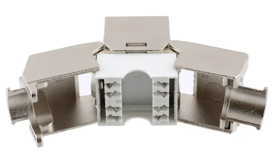 XtendLan Keystone jack RJ45, zaklapávací, CAT6, STP, instalace bez nástrojů