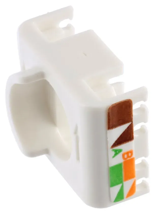 XtendLan Keystone jack RJ45, zaklapávací, CAT6, STP, instalace bez nástrojů
