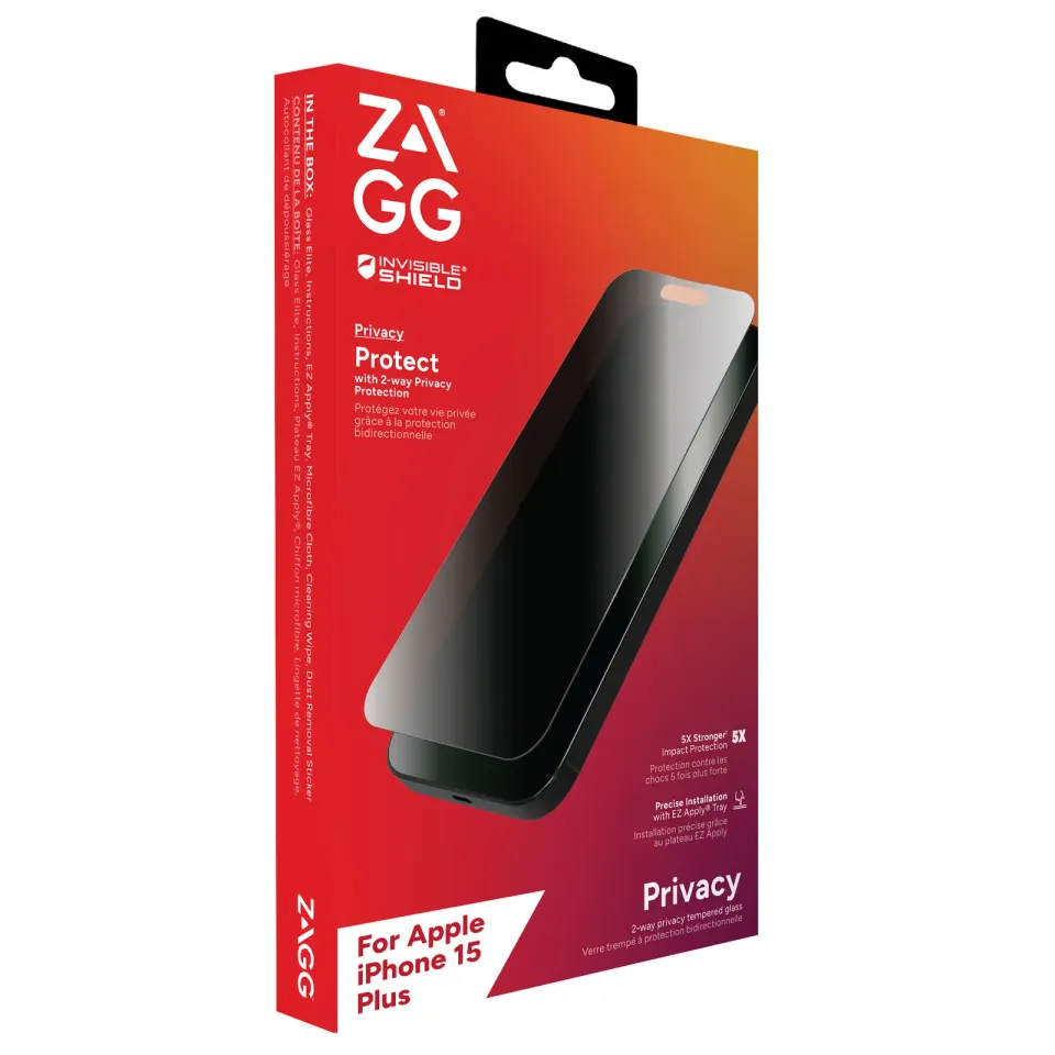 ZAGG Invisible Shield Ochrané sklo Elite Privacy Apple iPhone 15 Plus