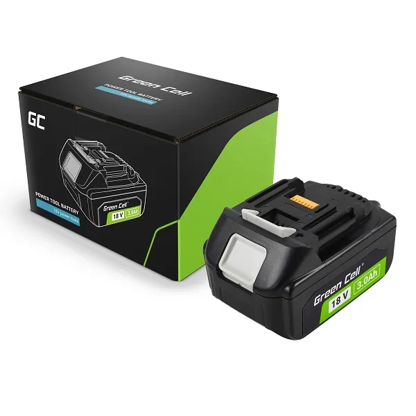Green Cell Baterie BL1830 pro elektrické nářadí Makita LXT 18V 3Ah dobíjecí náhr