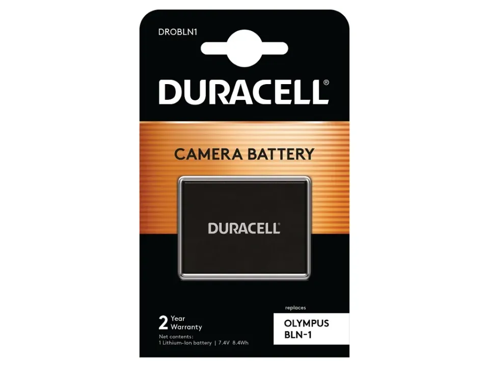 DURACELL Baterie - pro digitální fotoaparát nahrazuzuje Olympus BLN-1, 7,4 V, 11