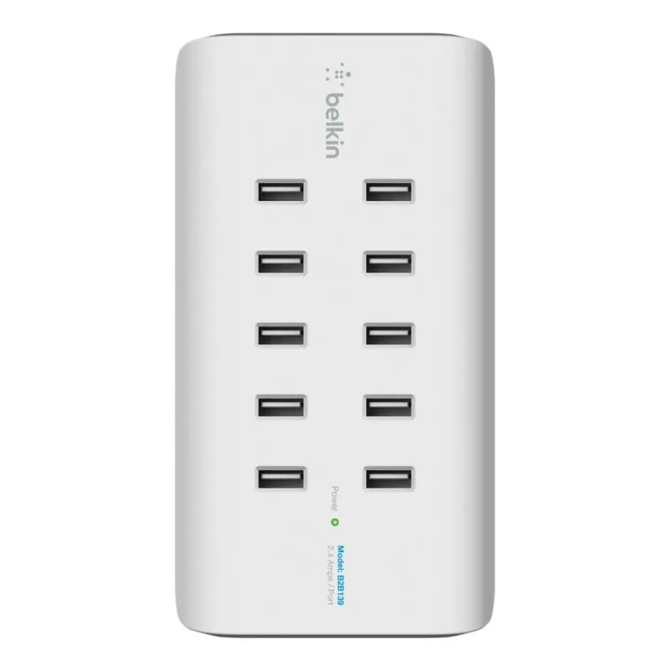 Belkin ROCKSTAR 120W USB-A 10-portová 230V nabíječka