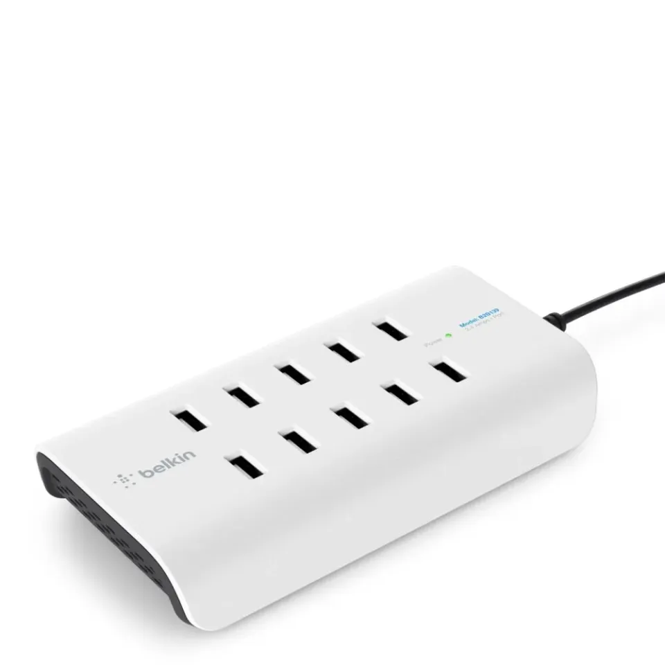 Belkin ROCKSTAR 120W USB-A 10-portová 230V nabíječka