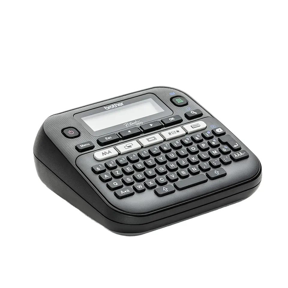 Brother P-touch PT-D210 – kompaktní tiskárna štítků do 12 mm, grafický displej, 27 šablon