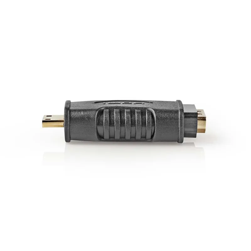 Nedis CVGB34907BK - HDMI Adaptér | HDMI Micro Konektor - HDMI Zásuvka | Černá ba