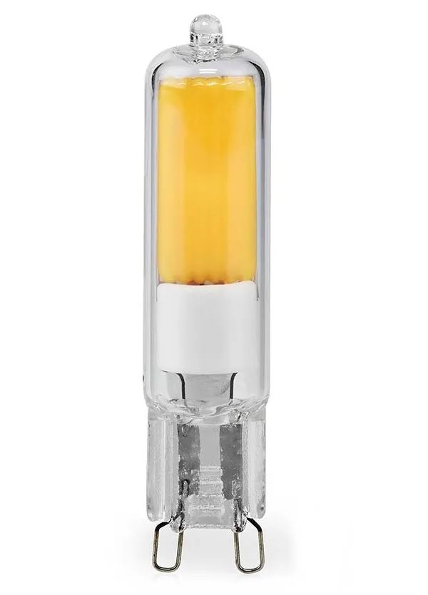 NEDIS LED žárovka G9/ 4 W/ 220 V/ 400 lm/ 2700 K/ teplá bílá