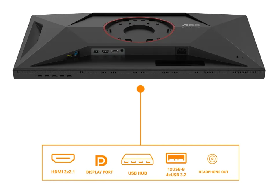 AOC Gaming/U27G4XM/27"/IPS/4K UHD/160Hz/1ms/Černá/3R