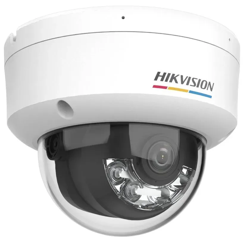 Hikvision DS-2CD1147G2H-LIU(2.8mm) 4MPix IP Dome Hybrid ColorVu AcuSense kamera; LED/IR 30m, mikrofon, IP67