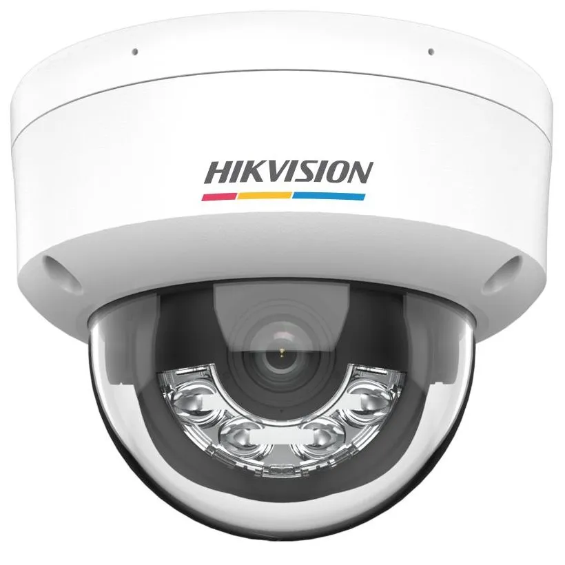 Hikvision DS-2CD1147G2H-LIU(2.8mm) 4MPix IP Dome Hybrid ColorVu AcuSense kamera; LED/IR 30m, mikrofon, IP67