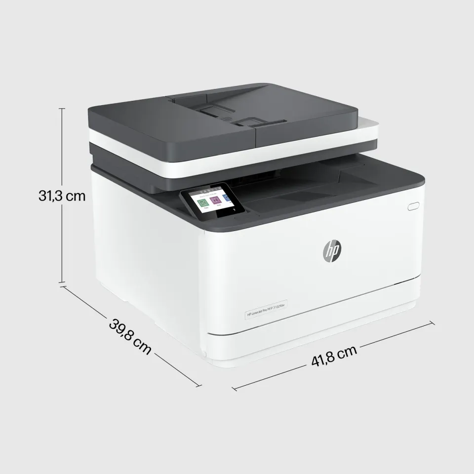 HP LaserJet Pro MFP 3102fdw/ čb/ PSCF/ A4/ 33ppm/ 1200x1200dpi/ USB/ LAN/ WiFi/ duplex/ HP Smart