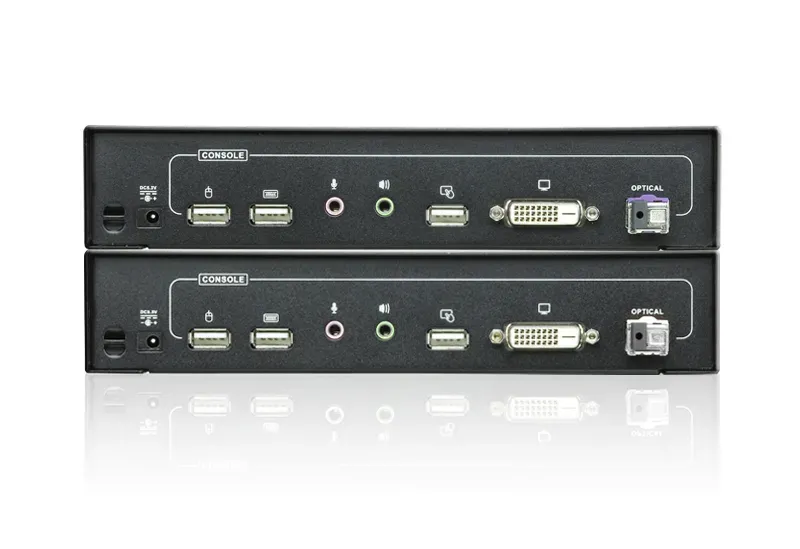 ATEN KVM extender CE-690 USB ,DVI KVM extender pro konzoli s USB klávesnicí a my