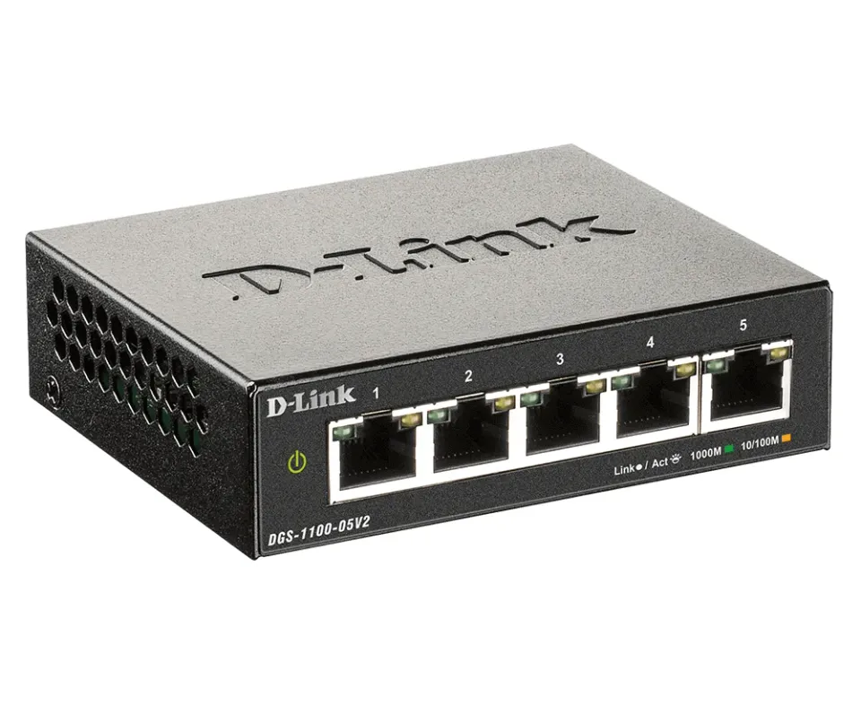 D-Link DGS-1100-05V2 Easy Smart Switch 10/100/1000