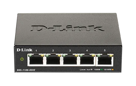 D-Link DGS-1100-05V2 Easy Smart Switch 10/100/1000