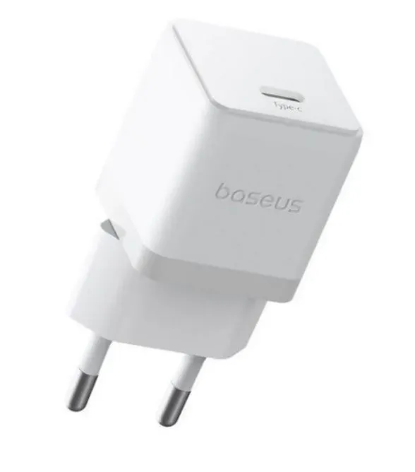 Baseus Rychlonabíječka do sítě Palm 30W USB-C PD QC 3.0 bílá
