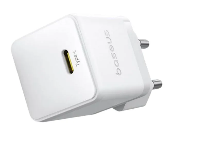 Baseus Rychlonabíječka do sítě Palm 30W USB-C PD QC 3.0 bílá