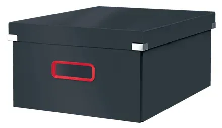 LEITZ Univerzální krabice Click&Store COSY, velikost L (A3), sametově šedá