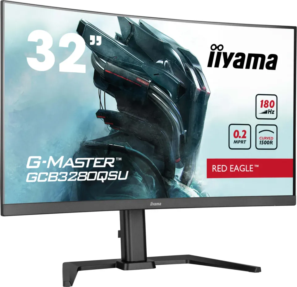 iiyama G-Master/GCB3280QSU-B2/31,5"/VA/QHD/180Hz/0,2ms/Black/3R
