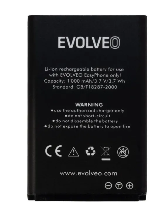 EVOLVEO orig. baterie 1000 mAh pro EasyPhone (EP-500/501)
