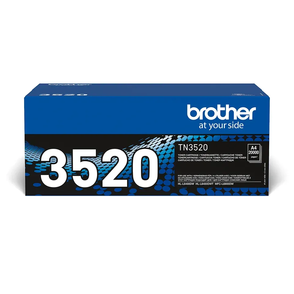 Brother-toner TN-3520 ( HL-L6400DW,MFC-L6900DW, 20 000 str. A4)