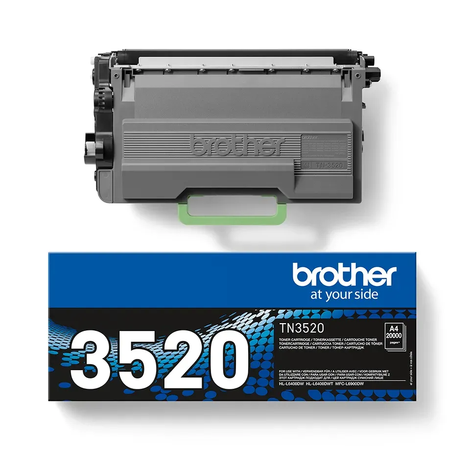 Brother-toner TN-3520 ( HL-L6400DW,MFC-L6900DW, 20 000 str. A4)