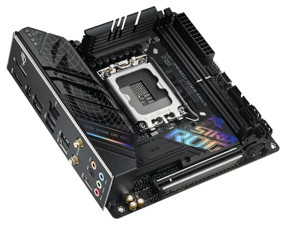 ASUS MB Sc LGA1700 ROG STRIX B760-I GAMING WIFI, Intel B760, 2xDDR5, 1xDP, 1xHDMI, WI-FI, mini-ITX