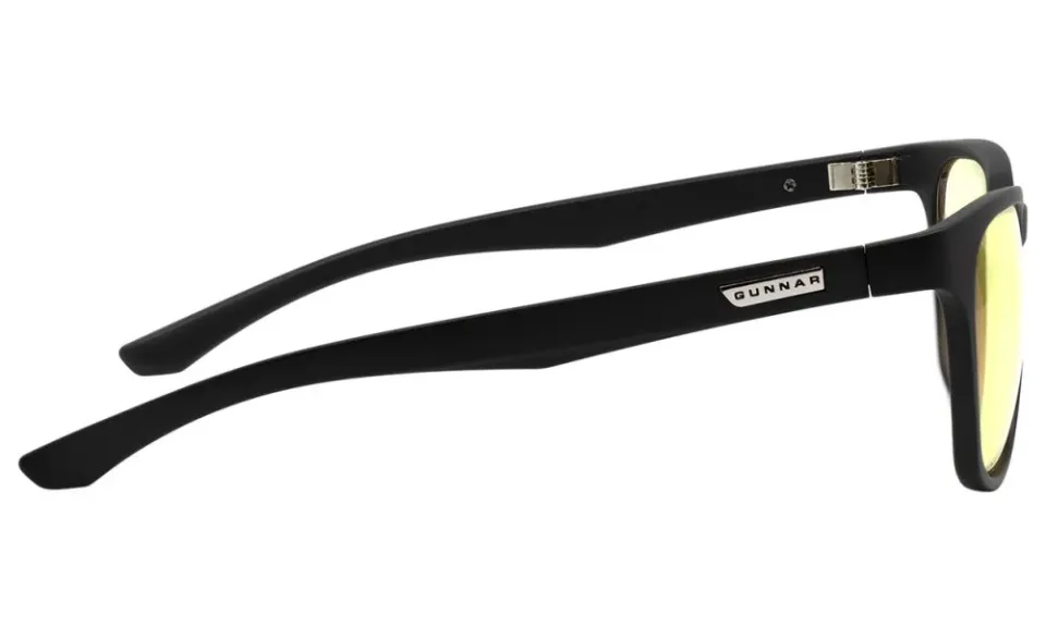 GUNNAR kancelářske/herní brýle BERKELEY ONYX * jantárová skla * BLF 65 * GUNNAR focus