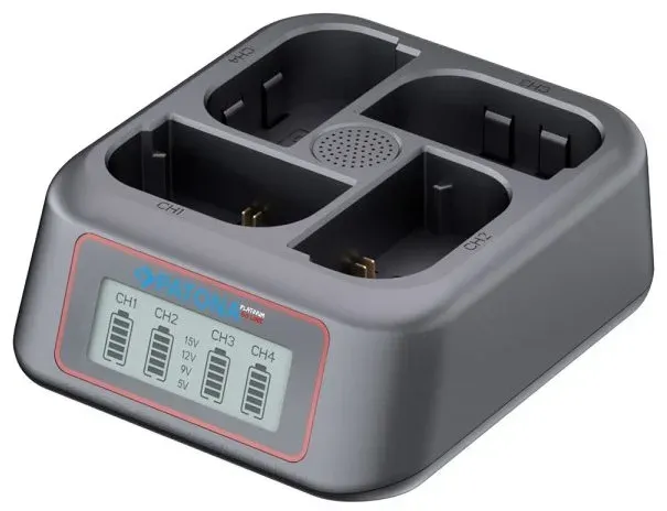 PATONA nabíječka 4-port pro Foto Canon LP-E6/LP-E6N/LP-E6P/LP-E6NH, Power delivery, USB-C