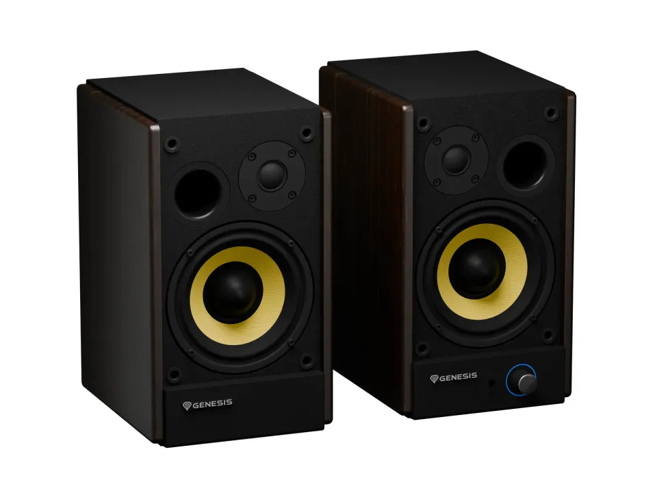 Herní reproduktory Genesis ARSEN 502BT, 60W, Hnědé