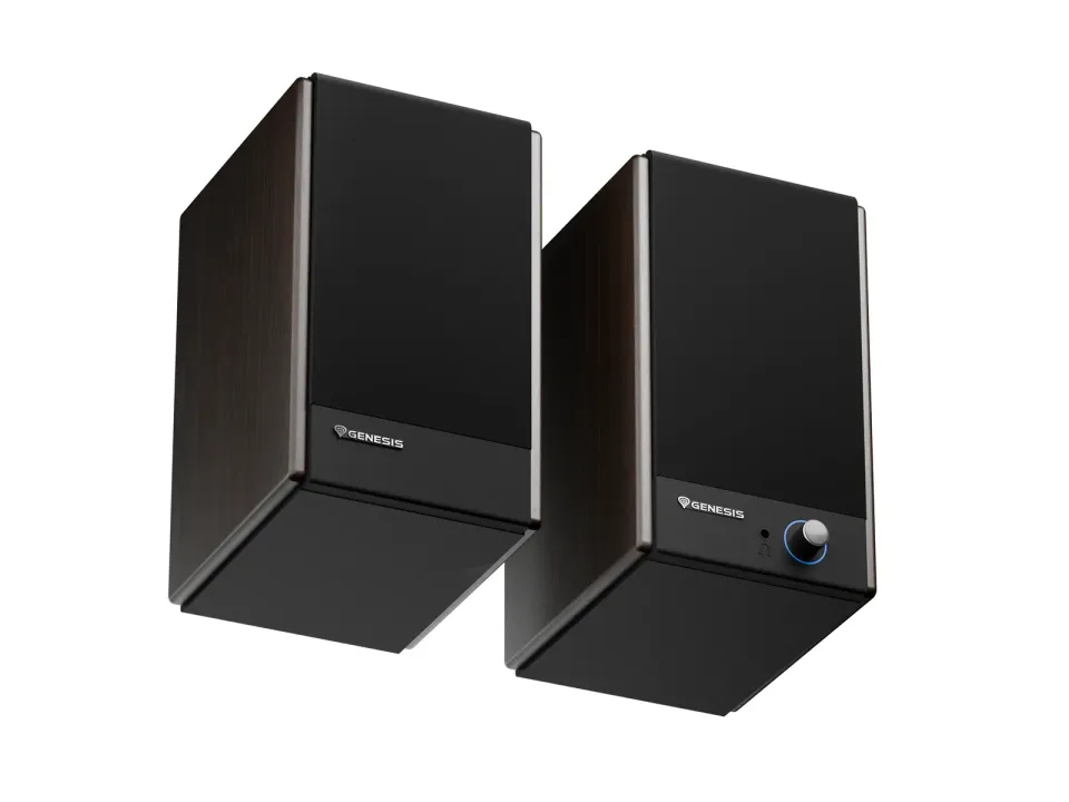 Herní reproduktory Genesis ARSEN 502BT, 60W, Hnědé